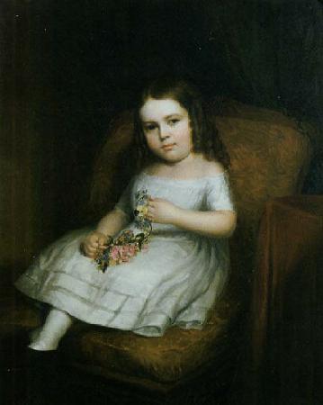 Albert Gallatin Hoit Amanda Fiske, aged five